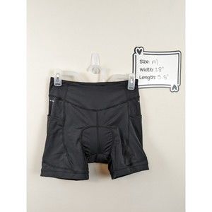 Baleaf Women's Cycling Shorts Size Medium Black Padded Bike Shorts New NWT